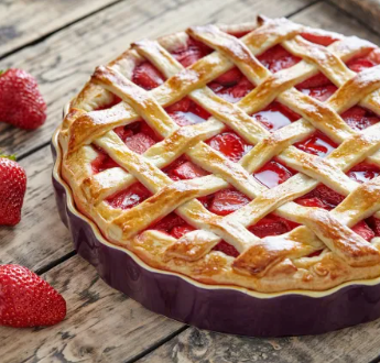 Strawberry Rhubarb Pie Filling       Garniture de Tarte Fraise-Rhubarbe Royale