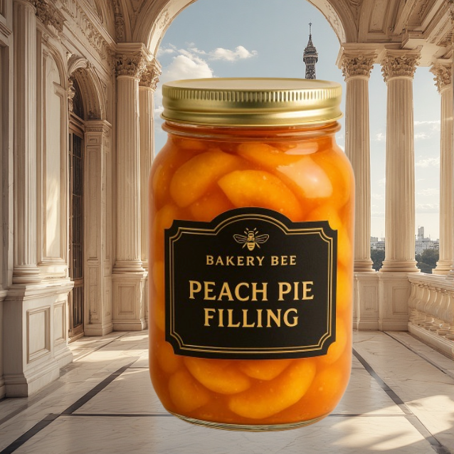 Peach Pie Filling       Garniture de Tarte Pêche Royale
