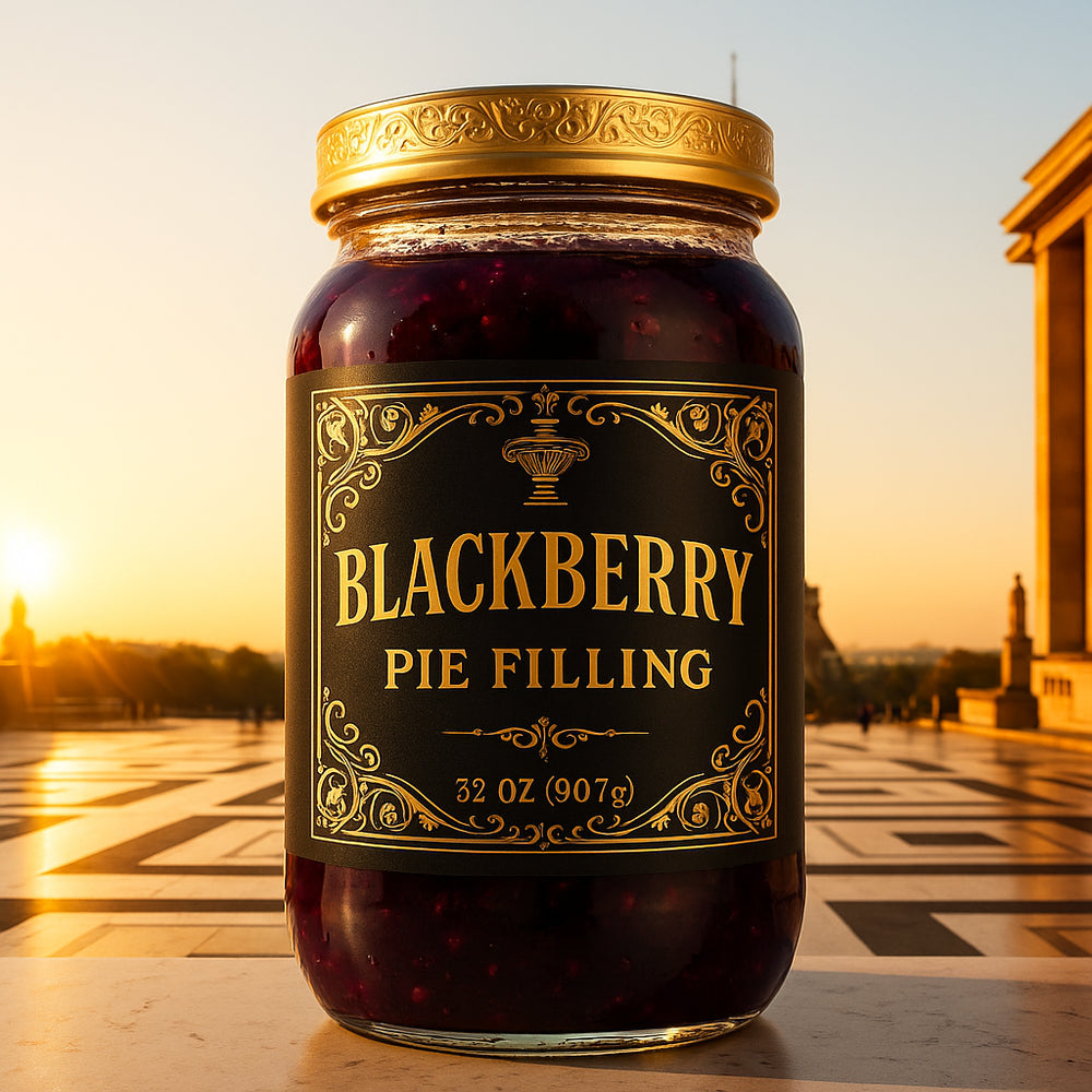 Blackberry Pie Filling      Garniture de Tarte Mûre Royale