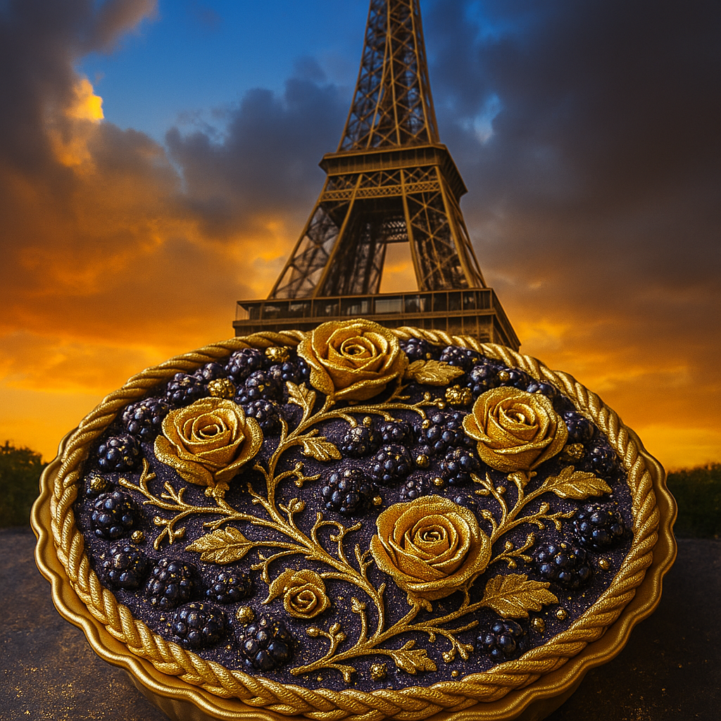 Blackberry Pie "La Tarte Royale aux Mûres"