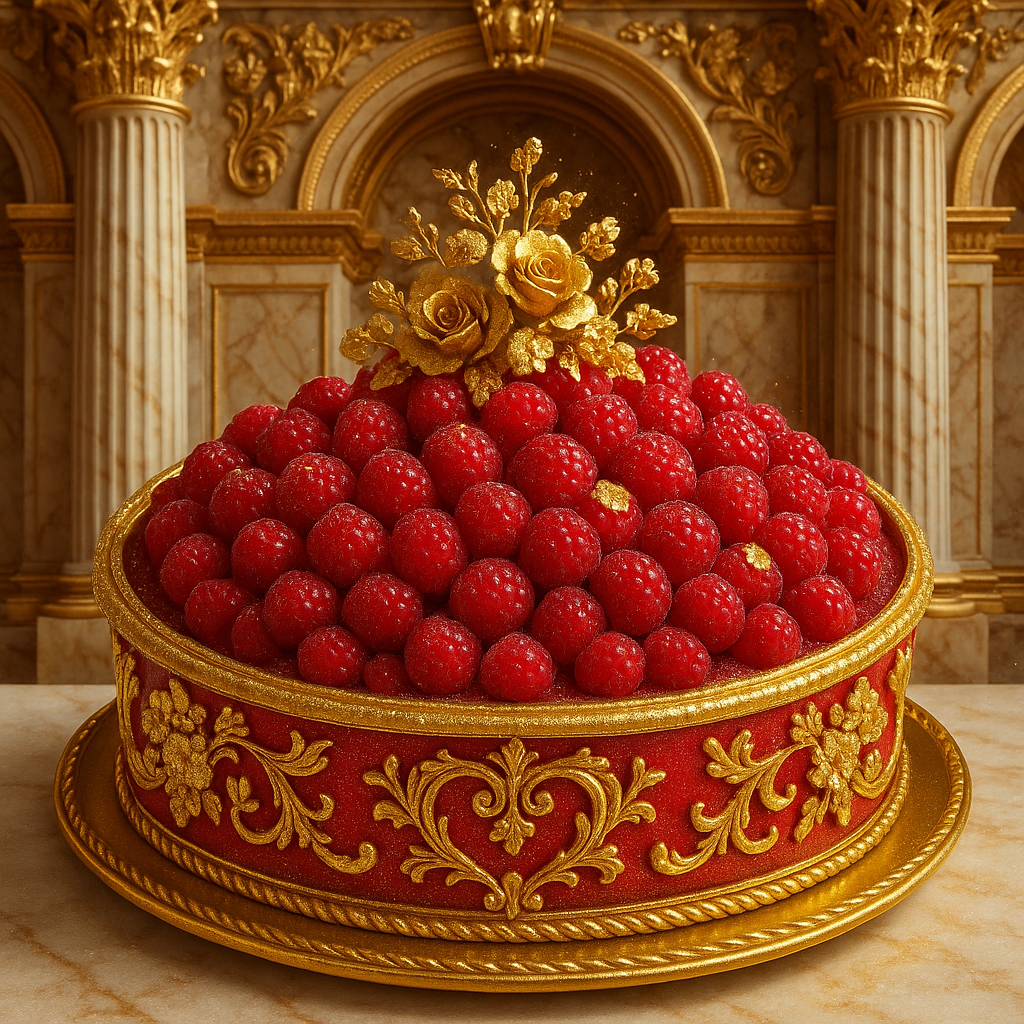 Raspberry Pie "La Tarte Royale aux Framboises"