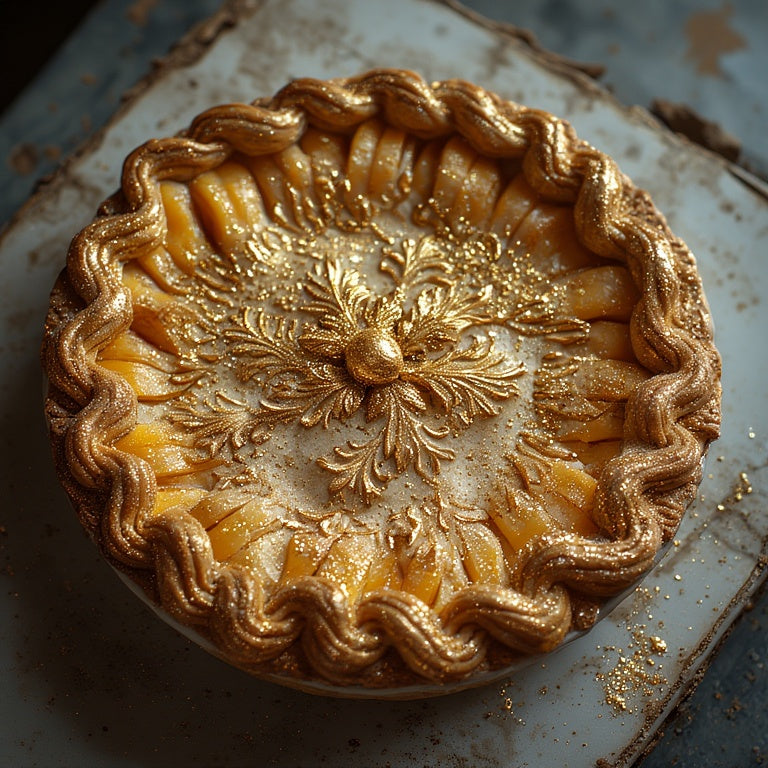 Peach Pie "Tarte Royale aux Pêches"