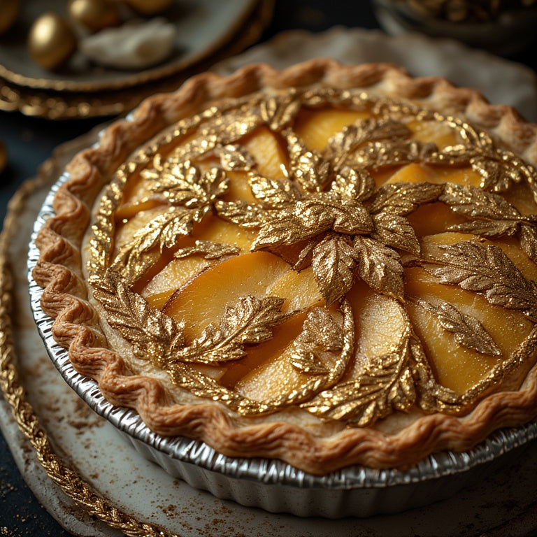 Peach Pie "Tarte Royale aux Pêches"